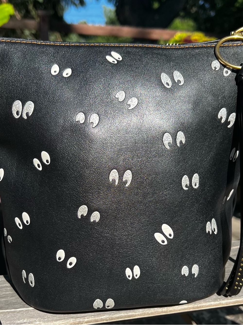 RARE Disney x Coach Dark Fairytale Spooky Eyes Duffle 20 Limited Edition - Picture 8 of 16